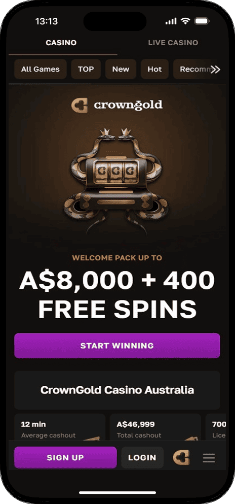 CrownGold Casino